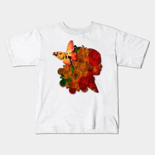 Floral mandala design Kids T-Shirt